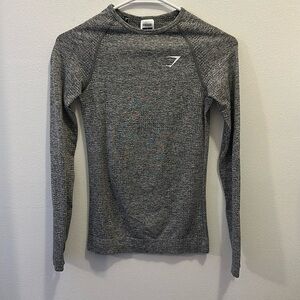 Gymshark Gray Long Sleeve T-shirt